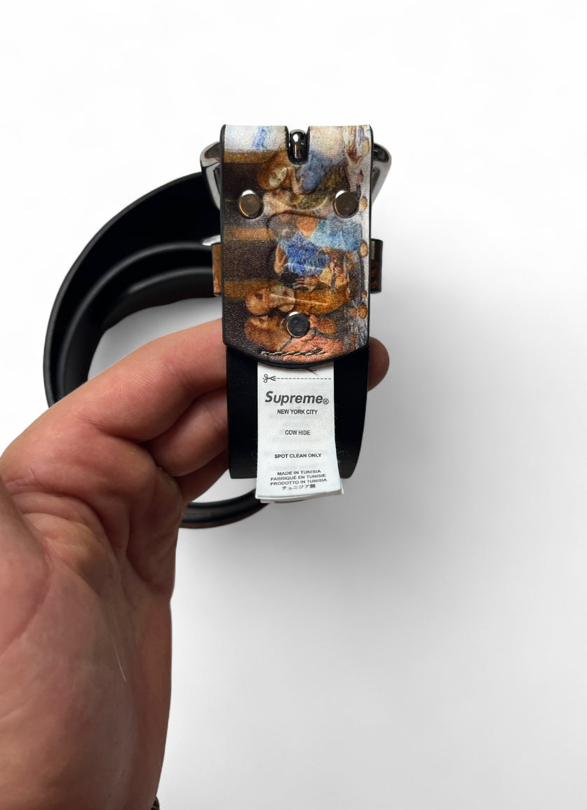 SUPREME LAST SUPPER LEATHER BELT